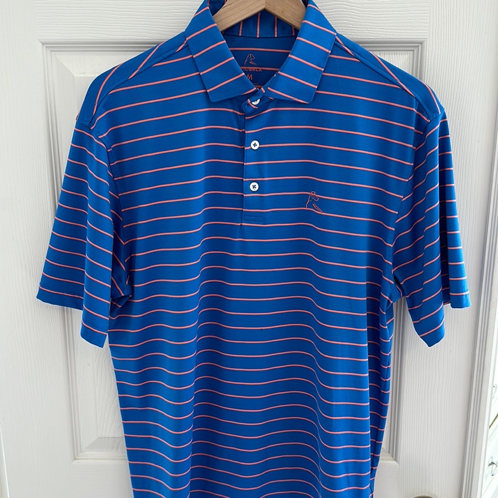 Rhoback men’s performance polo size Medium. Like new!